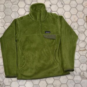Patagonia Olive Fleece Jacket